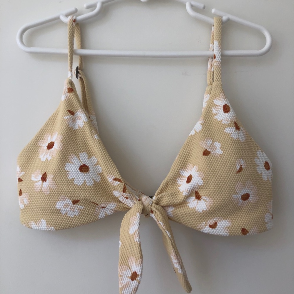 Del Sol Tie Bralette Bikini Top
